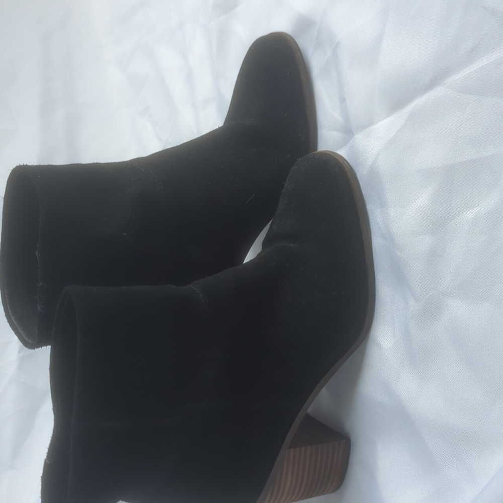 Slouchy Black Ankle Boots